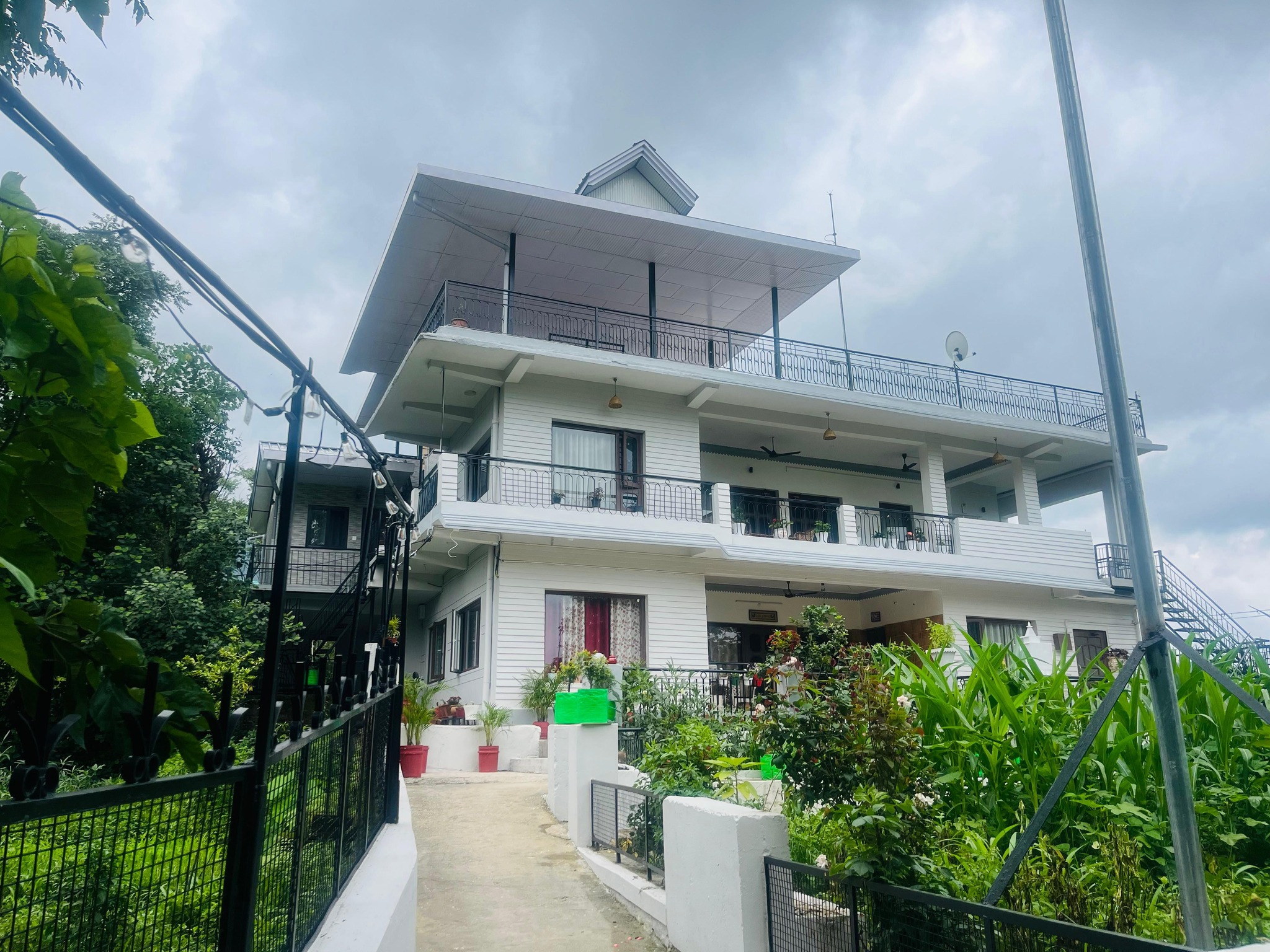 Rooftop terrace views